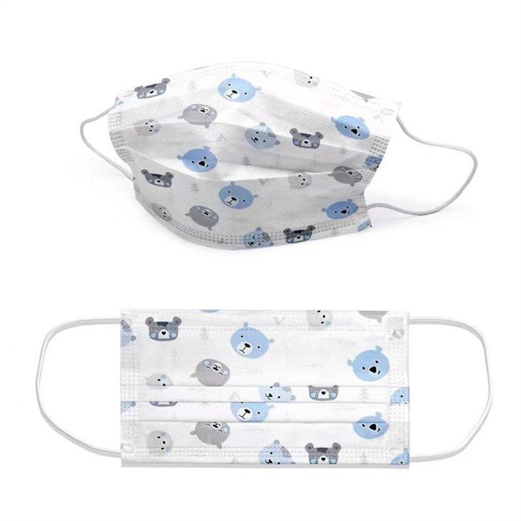 cartoon kids face masks 2